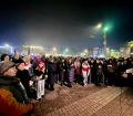 ევროპული საპროტესტო ახალი წელი ზუგდიდში (ფოტო)