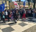 „აგენტების“ კანონი წალენჯიხაში გააპროტესტეს (ფოტო)