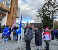 ზუგდიდში სამხარეოსთან საპროტესტო აქცია მიმდინარეობს (ფოტო)